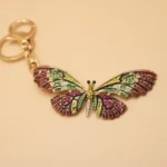 butterfly keyring