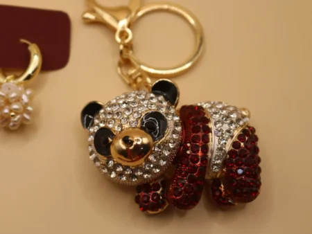 red panda keyring